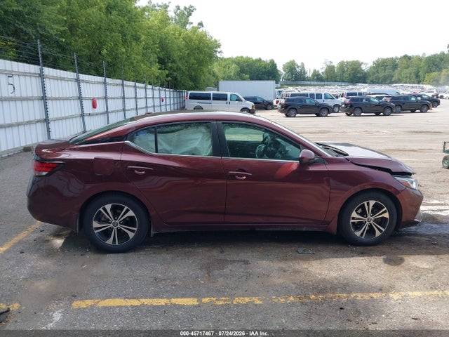 2023 Nissan Sentra Sv Xtronic Cvt მანქანა იყიდება აუქციონზე, vin: 3N1AB8CV4PY250266, აუქციონის ნომერი: 45717467