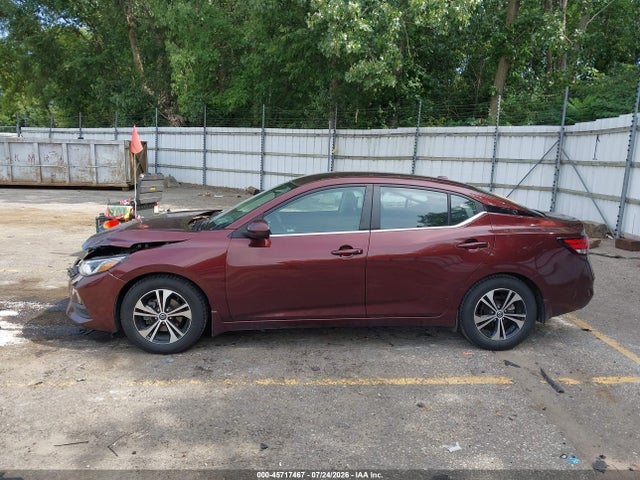2023 Nissan Sentra Sv Xtronic Cvt მანქანა იყიდება აუქციონზე, vin: 3N1AB8CV4PY250266, აუქციონის ნომერი: 45717467