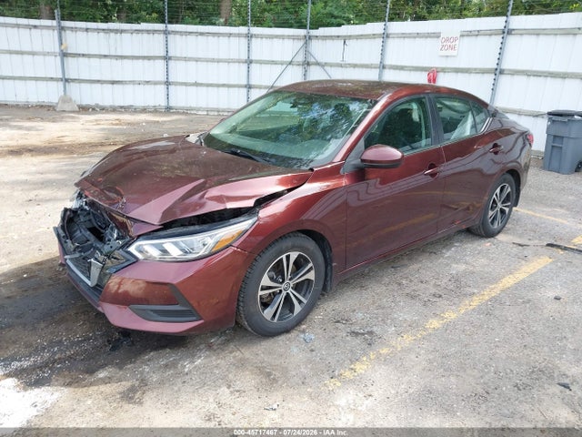 2023 Nissan Sentra Sv Xtronic Cvt მანქანა იყიდება აუქციონზე, vin: 3N1AB8CV4PY250266, აუქციონის ნომერი: 45717467