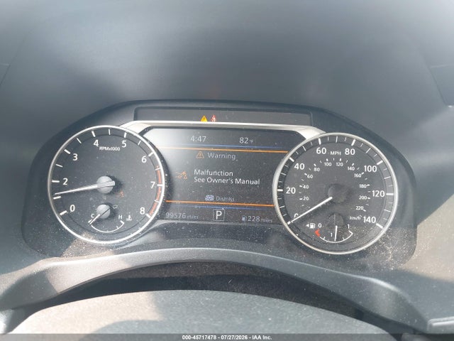 45717478 :رقم المزاد ، 1N4BL4EW0LC178780 vin ، 2020 Nissan Altima Sl Intelligent Awd مزاد بيع