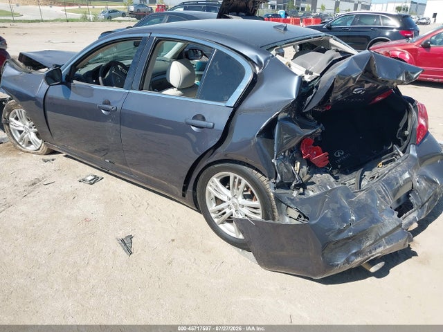 45717597 :رقم المزاد ، JN1CV6AP8CM620544 vin ، 2012 Infiniti G37 Journey مزاد بيع