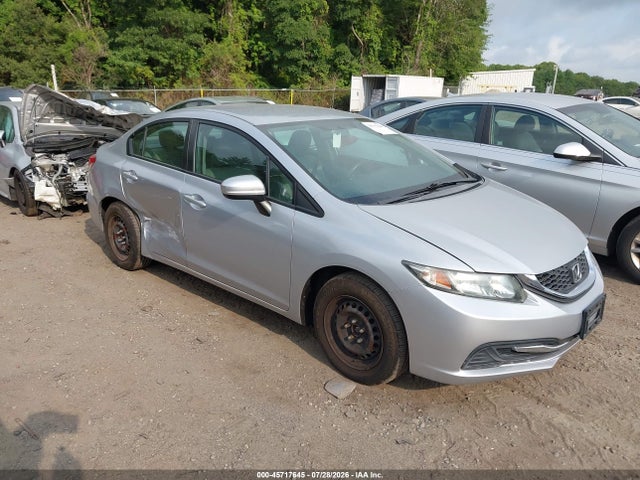 Auction sale of the 2014 Honda Civic Lx, vin: 2HGFB2F57EH546687, lot number: 45717645