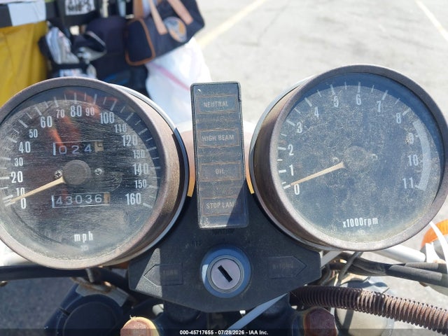 1978 Kawasaki Kz1000-c მანქანა იყიდება აუქციონზე, vin: KZT00AE046930, აუქციონის ნომერი: 45717655
