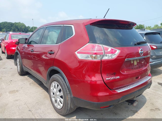 2016 Nissan Rogue S მანქანა იყიდება აუქციონზე, vin: JN8AT2MTXGW009392, აუქციონის ნომერი: 45717702