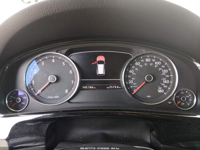 Auction sale of the 2014 Volkswagen Touareg 3.6l R-line, vin: WVGDF9BP8ED004503, lot number: 45717715