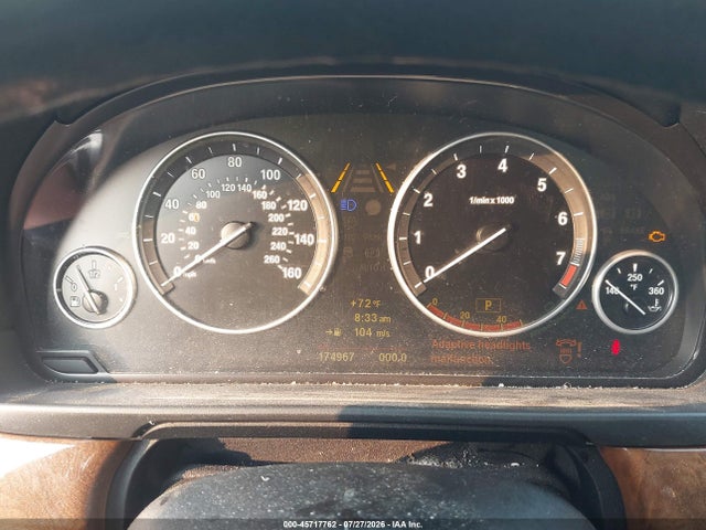 Продаж на аукціоні авто 2011 Bmw 535i Xdrive, vin: WBAFU7C54BC780405, номер лоту: 45717762