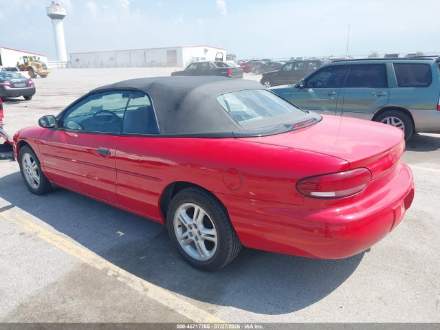 Продажа на аукционе авто 1999 Chrysler Sebring Jx, vin: 3C3EL45H9XT207880, номер лота: 45717785