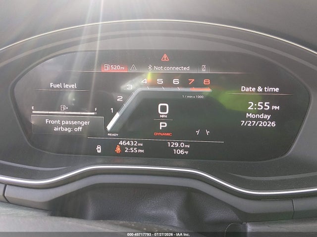 2024 Audi A5 Sportback Premium Plus 45 Tfsi Quattro S Tronic მანქანა იყიდება აუქციონზე, vin: WAUFACF51RA096575, აუქციონის ნომერი: 45717793