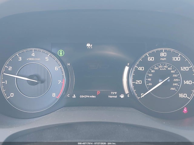 45717814 :رقم المزاد ، 5J8TC2H70NL013601 vin ، 2022 Acura Rdx Advance Package مزاد بيع