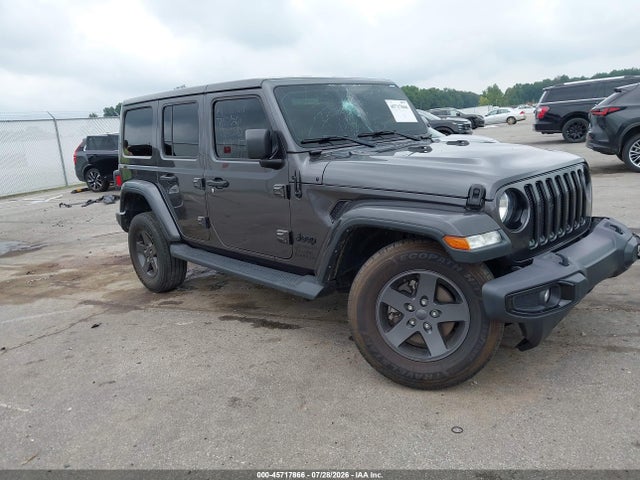 Продажа на аукционе авто 2020 Jeep Wrangler Unlimited Sahara Altitude 4x4, vin: 1C4HJXEG2LW332473, номер лота: 45717866