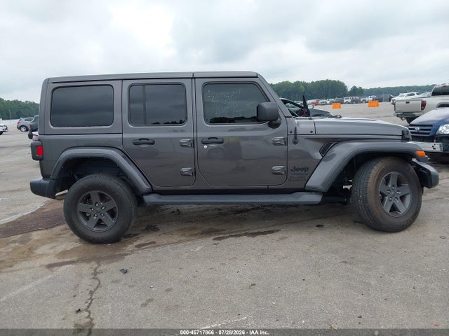 45717866 :رقم المزاد ، 1C4HJXEG2LW332473 vin ، 2020 Jeep Wrangler Unlimited Sahara Altitude 4x4 مزاد بيع