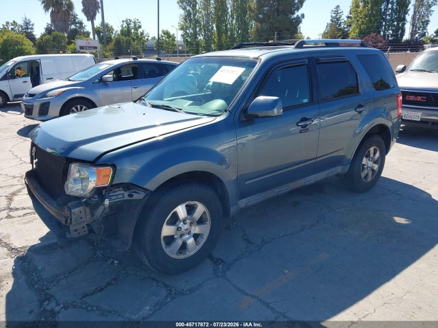 2012 Ford Escape Limited მანქანა იყიდება აუქციონზე, vin: 1FMCU0EG5CKC54573, აუქციონის ნომერი: 45717872