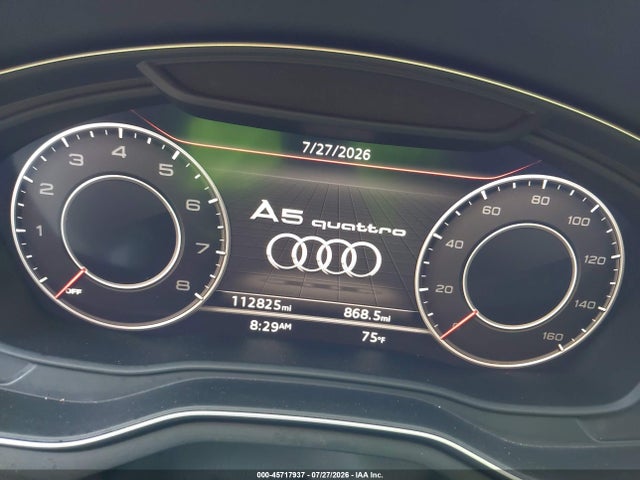 Aukcja sprzedaży 2018 Audi A5 2.0t Premium, vin: WAUTNAF59JA004306, numer aukcji: 45717937