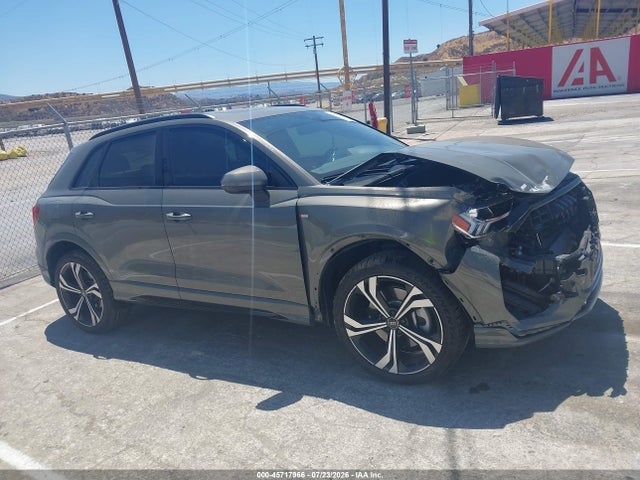 Продаж на аукціоні авто 2024 Audi Q3 Premium Plus 45 Tfsi S Line Quattro Tiptronic, vin: WA1EECF37R1114069, номер лоту: 45717966