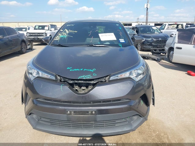 2019 Toyota C-hr Xle მანქანა იყიდება აუქციონზე, vin: JTNKHMBX4K1031215, აუქციონის ნომერი: 45717973