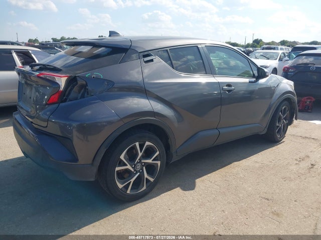 2019 Toyota C-hr Xle მანქანა იყიდება აუქციონზე, vin: JTNKHMBX4K1031215, აუქციონის ნომერი: 45717973