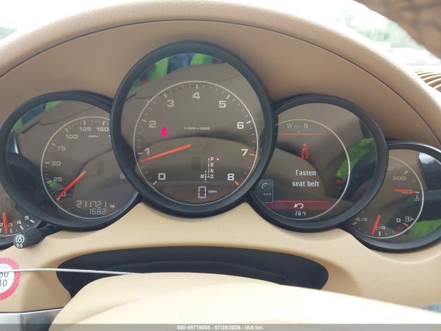 45718004 :رقم المزاد ، WP1AA2A28CLA09317 vin ، 2012 Porsche Cayenne مزاد بيع