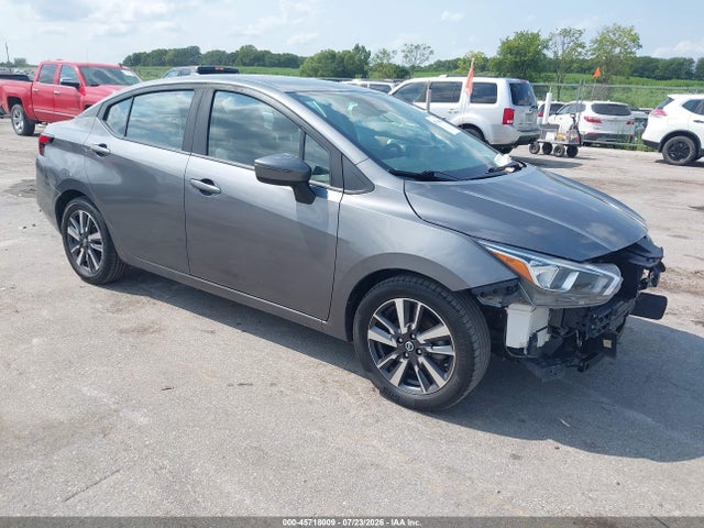 2021 Nissan Versa Sv Xtronic Cvt მანქანა იყიდება აუქციონზე, vin: 3N1CN8EV8ML826270, აუქციონის ნომერი: 45718009