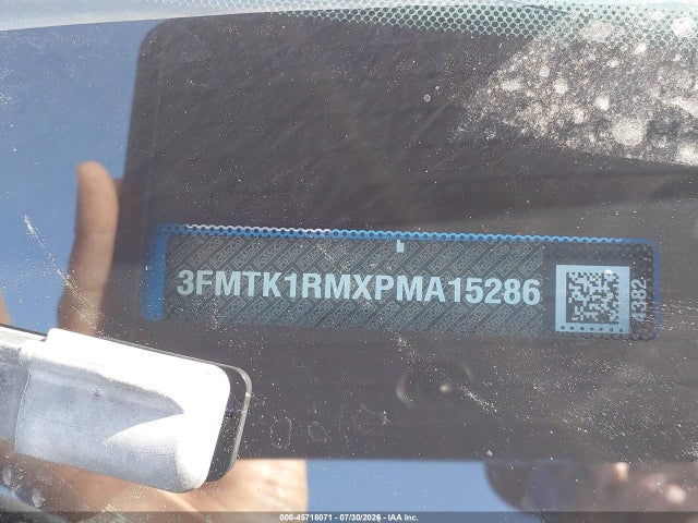 3FMTK1RMXPMA15286 Ford Mustang Mach-e Select