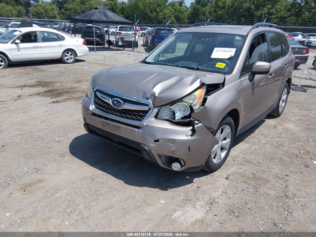 2014 Subaru Forester 2.5i Limited მანქანა იყიდება აუქციონზე, vin: JF2SJAHC3EH541015, აუქციონის ნომერი: 45718119