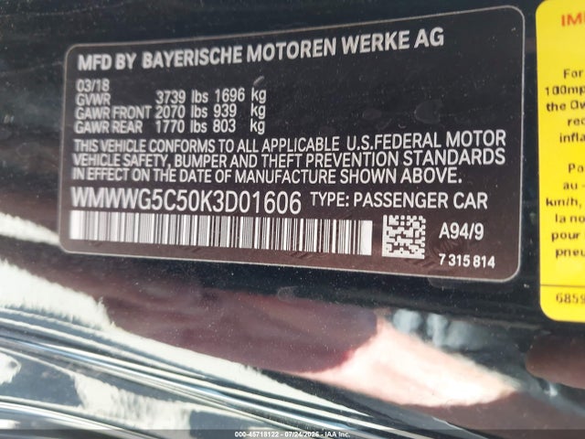 WMWWG5C50K3D01606 Mini Convertible Cooper
