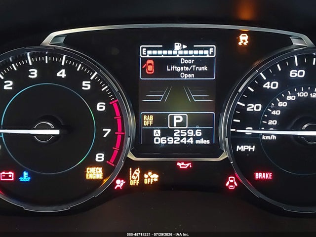 2018 Subaru Forester მანქანა იყიდება აუქციონზე, vin: JF2SJAWC8JH607653, აუქციონის ნომერი: 45718221