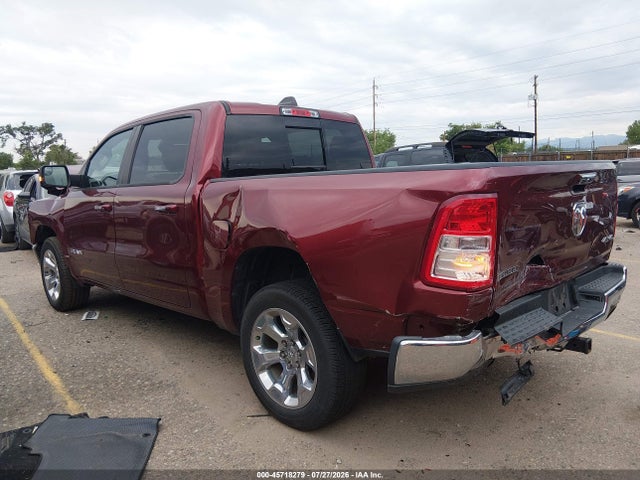45718279 :رقم المزاد ، 1C6SRFFTXKN918838 vin ، 2019 Ram 1500 Big Horn/lone Star  4x4 5'7 Box مزاد بيع