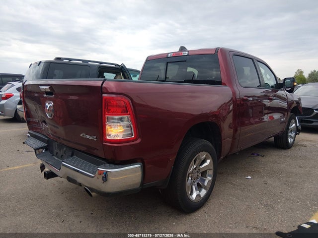 45718279 :رقم المزاد ، 1C6SRFFTXKN918838 vin ، 2019 Ram 1500 Big Horn/lone Star  4x4 5'7 Box مزاد بيع