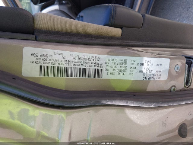 45718289 :رقم المزاد ، 1C4PJMCB4HW521246 vin ، 2017 Jeep Cherokee Latitude مزاد بيع