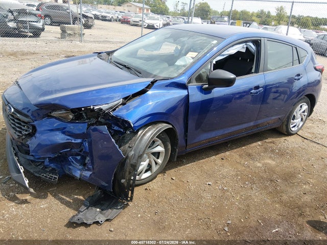 Aukcja sprzedaży 2025 Subaru Impreza Base 5-door, vin: JF1GUABC2S8256196, numer aukcji: 45718302