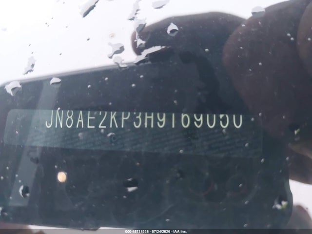 Продажа на аукционе авто 2017 Nissan Quest Sv, vin: JN8AE2KP3H9169050, номер лота: 45718336