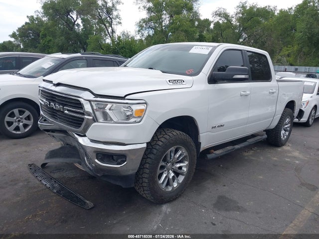 45718338 :رقم المزاد ، 1C6SRFFT9MN716057 vin ، 2021 Ram 1500 Big Horn  4x4 5'7 Box مزاد بيع