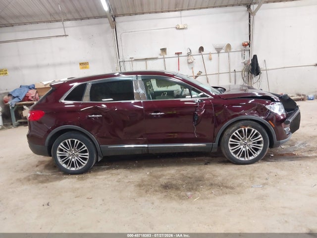 Продаж на аукціоні авто 2017 Lincoln Mkx Reserve, vin: 2LMPJ8LR8HBL10525, номер лоту: 45718383