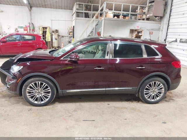 Продаж на аукціоні авто 2017 Lincoln Mkx Reserve, vin: 2LMPJ8LR8HBL10525, номер лоту: 45718383
