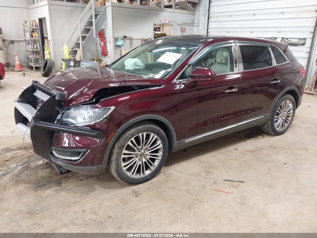 Продаж на аукціоні авто 2017 Lincoln Mkx Reserve, vin: 2LMPJ8LR8HBL10525, номер лоту: 45718383