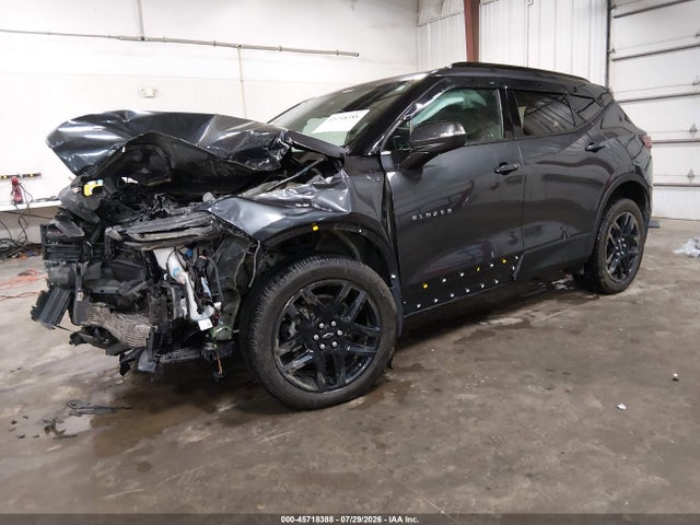45718388 :رقم المزاد ، 3GNKBHR48NS210215 vin ، 2022 Chevrolet Blazer Awd 2lt مزاد بيع