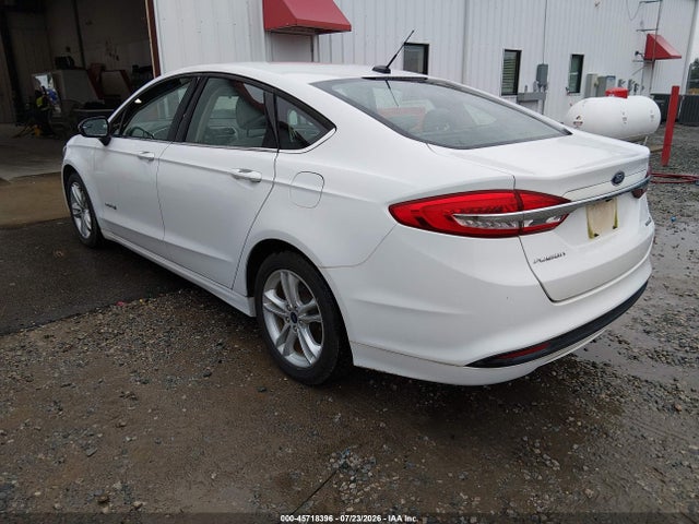 3FA6P0UUXJR271593 Ford Fusion Hybrid S