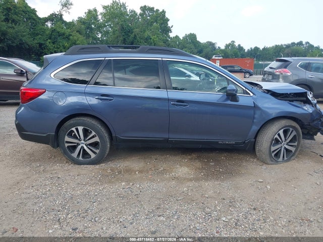 2018 Subaru Outback 2.5i Limited მანქანა იყიდება აუქციონზე, vin: 4S4BSANC8J3372936, აუქციონის ნომერი: 45718452