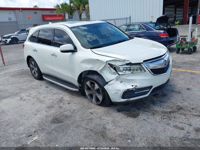 45718508 :رقم المزاد ، 5FRYD3H22FB006647 vin ، 2015 Acura Mdx مزاد بيع