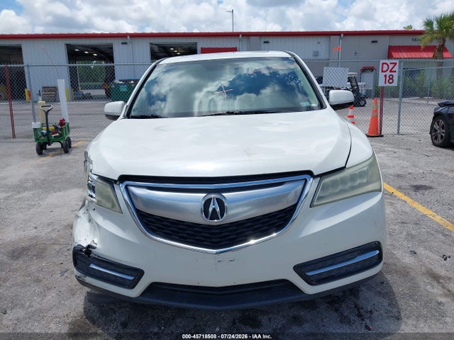 45718508 :رقم المزاد ، 5FRYD3H22FB006647 vin ، 2015 Acura Mdx مزاد بيع