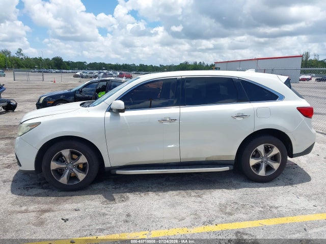 45718508 :رقم المزاد ، 5FRYD3H22FB006647 vin ، 2015 Acura Mdx مزاد بيع