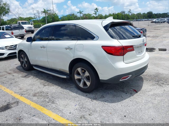 45718508 :رقم المزاد ، 5FRYD3H22FB006647 vin ، 2015 Acura Mdx مزاد بيع