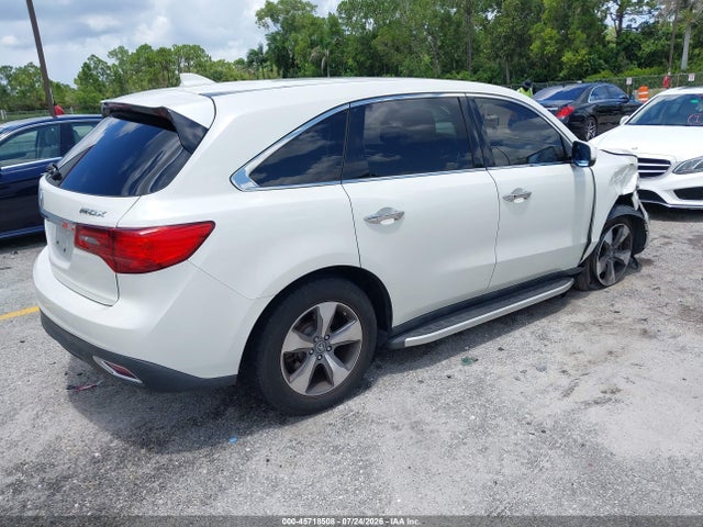 45718508 :رقم المزاد ، 5FRYD3H22FB006647 vin ، 2015 Acura Mdx مزاد بيع