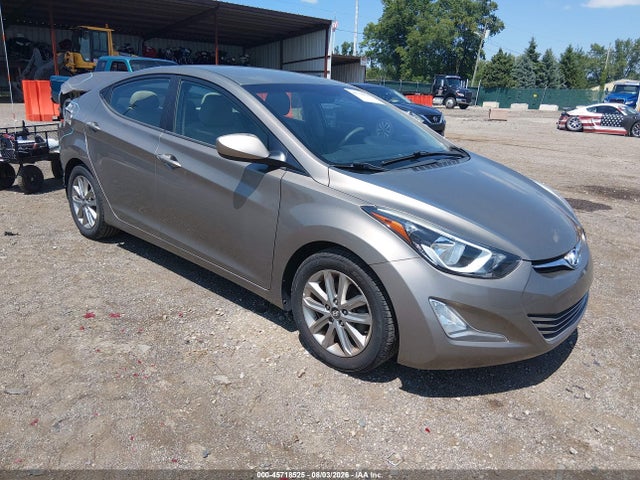 2015 Hyundai Elantra Se მანქანა იყიდება აუქციონზე, vin: 5NPDH4AE3FH615665, აუქციონის ნომერი: 45718525