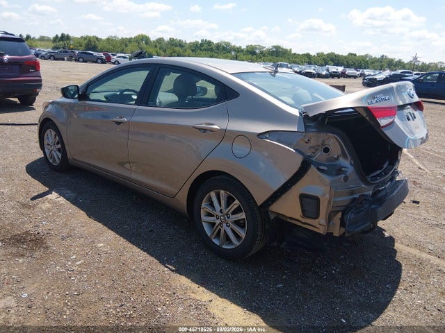 Продажа на аукционе авто 2015 Hyundai Elantra Se, vin: 5NPDH4AE3FH615665, номер лота: 45718525