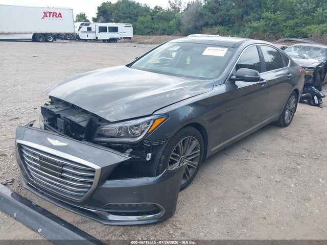 Продажа на аукционе авто 2018 Genesis G80 3.8, vin: KMHGN4JE6JU274584, номер лота: 45718545