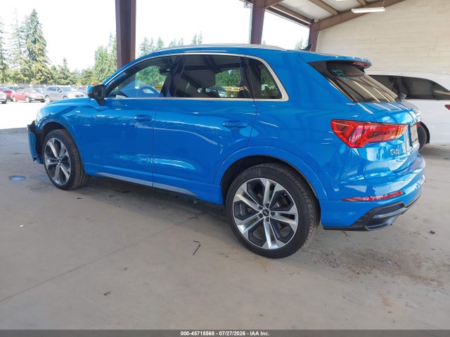 Продажа на аукционе авто 2019 Audi Q3 2.0t S Line Premium, vin: WA1EECF3XK1074642, номер лота: 45718568