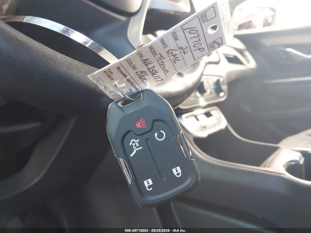 2022 Gmc Terrain Awd Slt მანქანა იყიდება აუქციონზე, vin: 3GKALVEV0NL256117, აუქციონის ნომერი: 45718582
