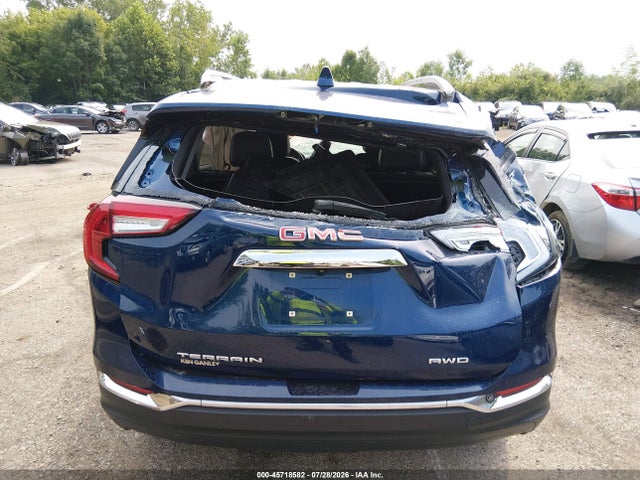 2022 Gmc Terrain Awd Slt მანქანა იყიდება აუქციონზე, vin: 3GKALVEV0NL256117, აუქციონის ნომერი: 45718582