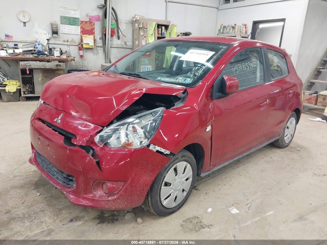 45718591 :رقم المزاد ، ML32A3HJ3FH055897 vin ، 2015 Mitsubishi Mirage De مزاد بيع